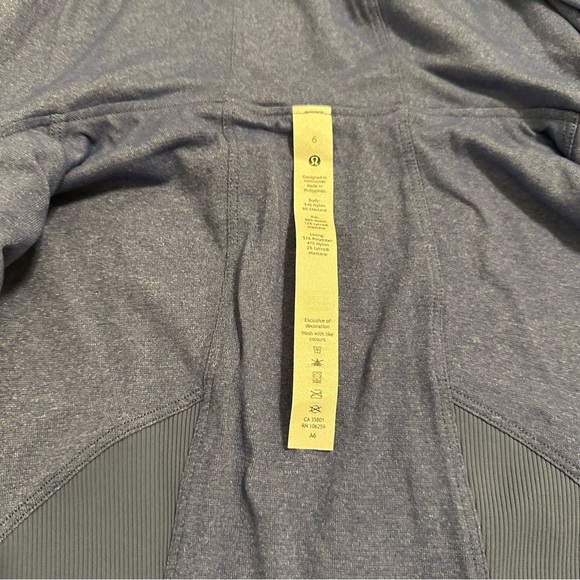 Lululemon Dance Studio Jacket III
Water Drop /Heathered Water Drop - Size 6, EUC - Picture 8 of 8